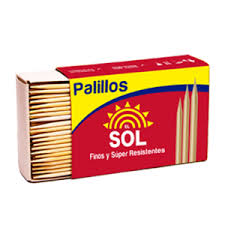 Palillos Pequeños X 180 EL SOL