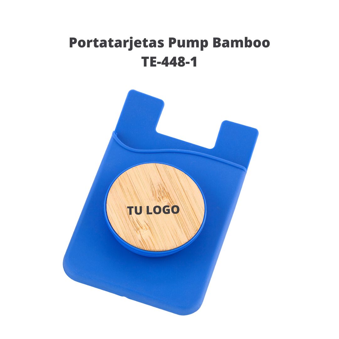 portatarjetas Pump Bamboo